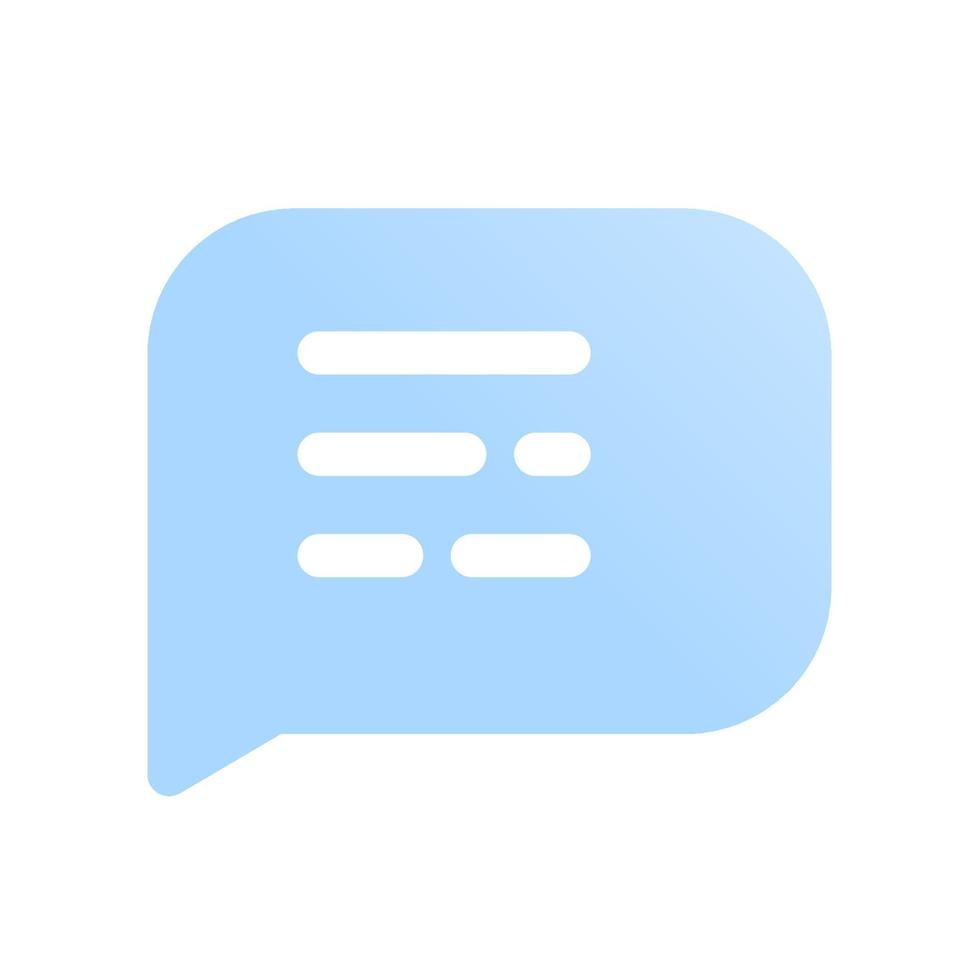 Chat Interface Icon 6085994 Vector Art at Vecteezy