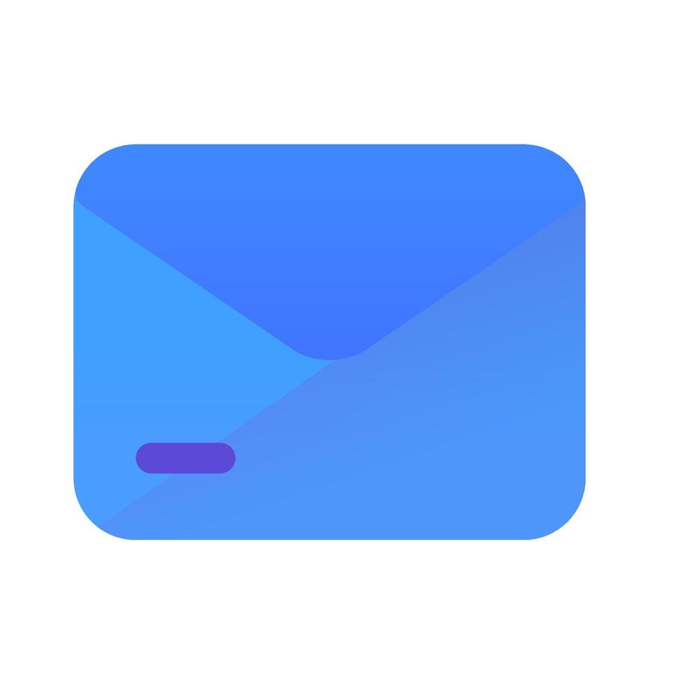 Direct Message Interface Icon vector