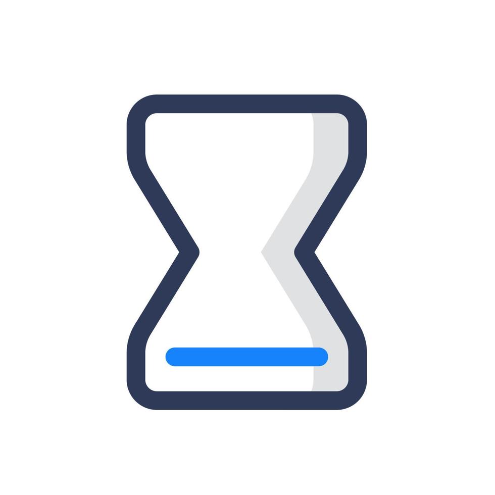 Hourglass Interface Icon vector