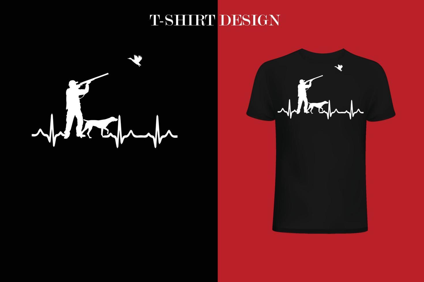 Duck Hunting Heartbeat.eps vector