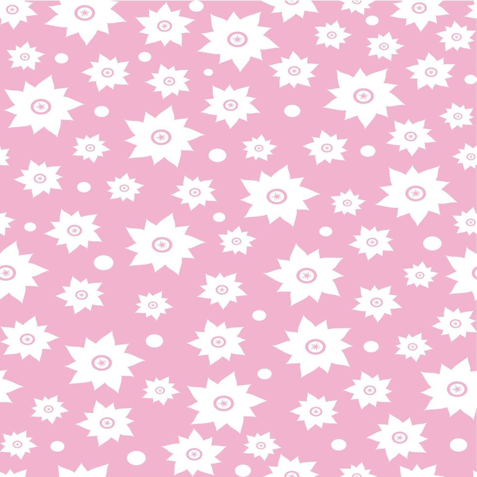 Pinky beautiful seamless pattern design for decorating, wallpaper, wrapping paper, fabric, backdrop and etc. vector