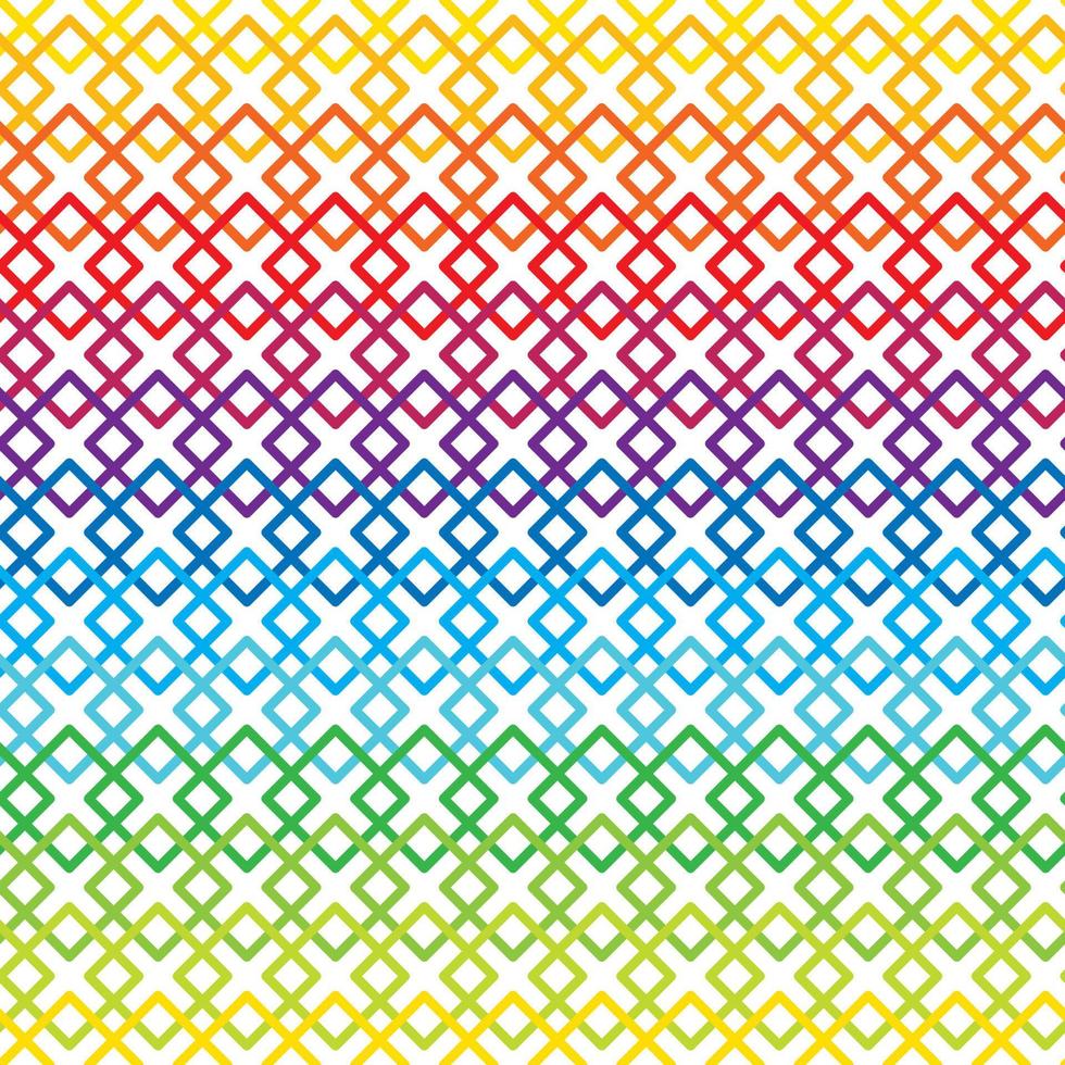 hermoso diseño de patrones sin fisuras del arco iris para decorar, empapelar, envolver papel, tela, telón de fondo, etc. vector