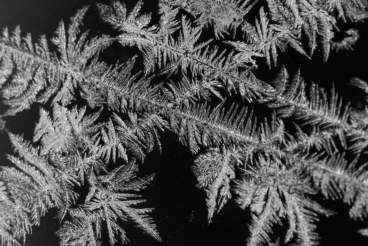 ice crystals cross photo