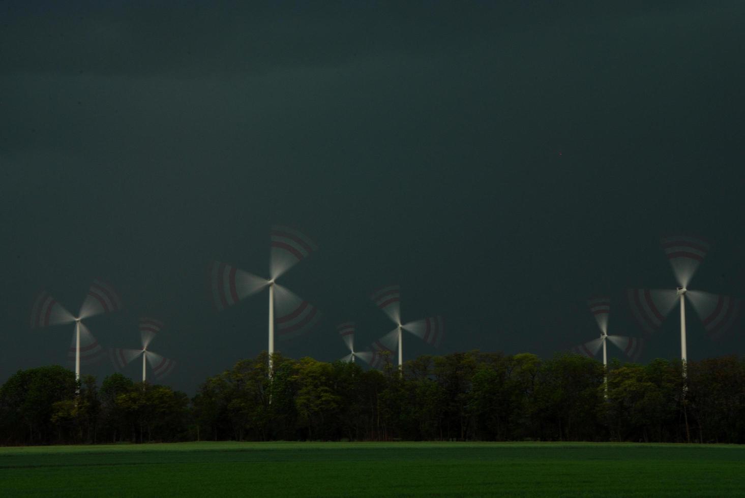 wind wheel spin around photo