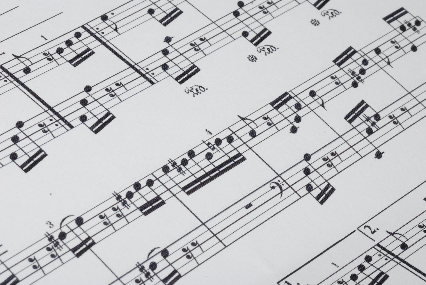 many notes close up view photo