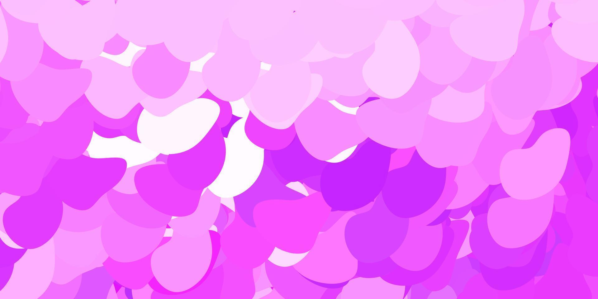 Light purple vector template with abstract forms.