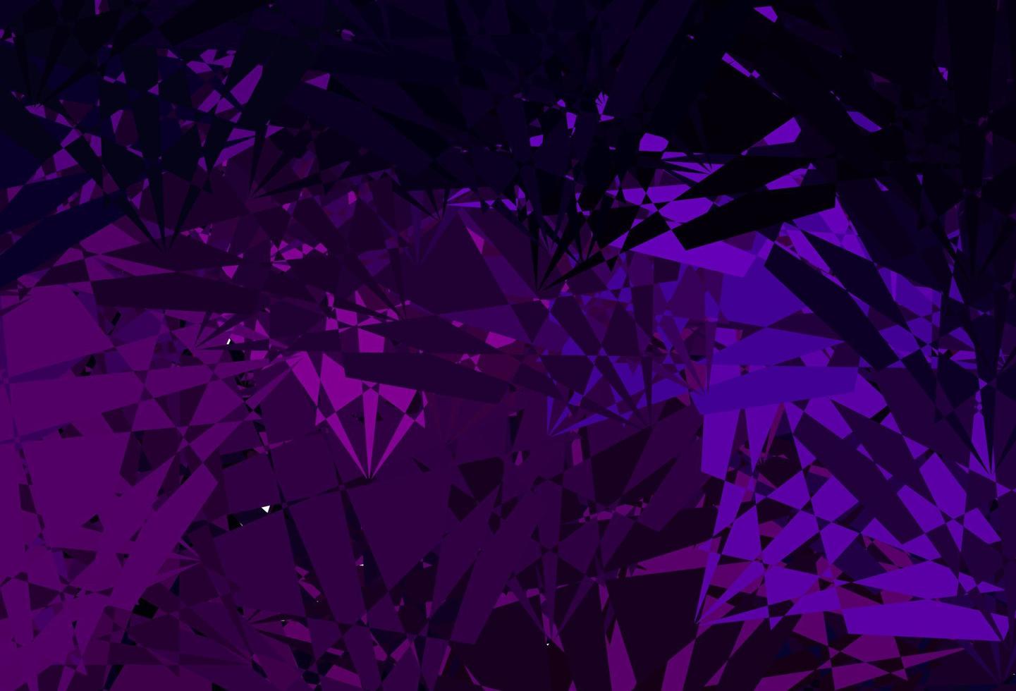 Dark Purple vector template with abstract forms.