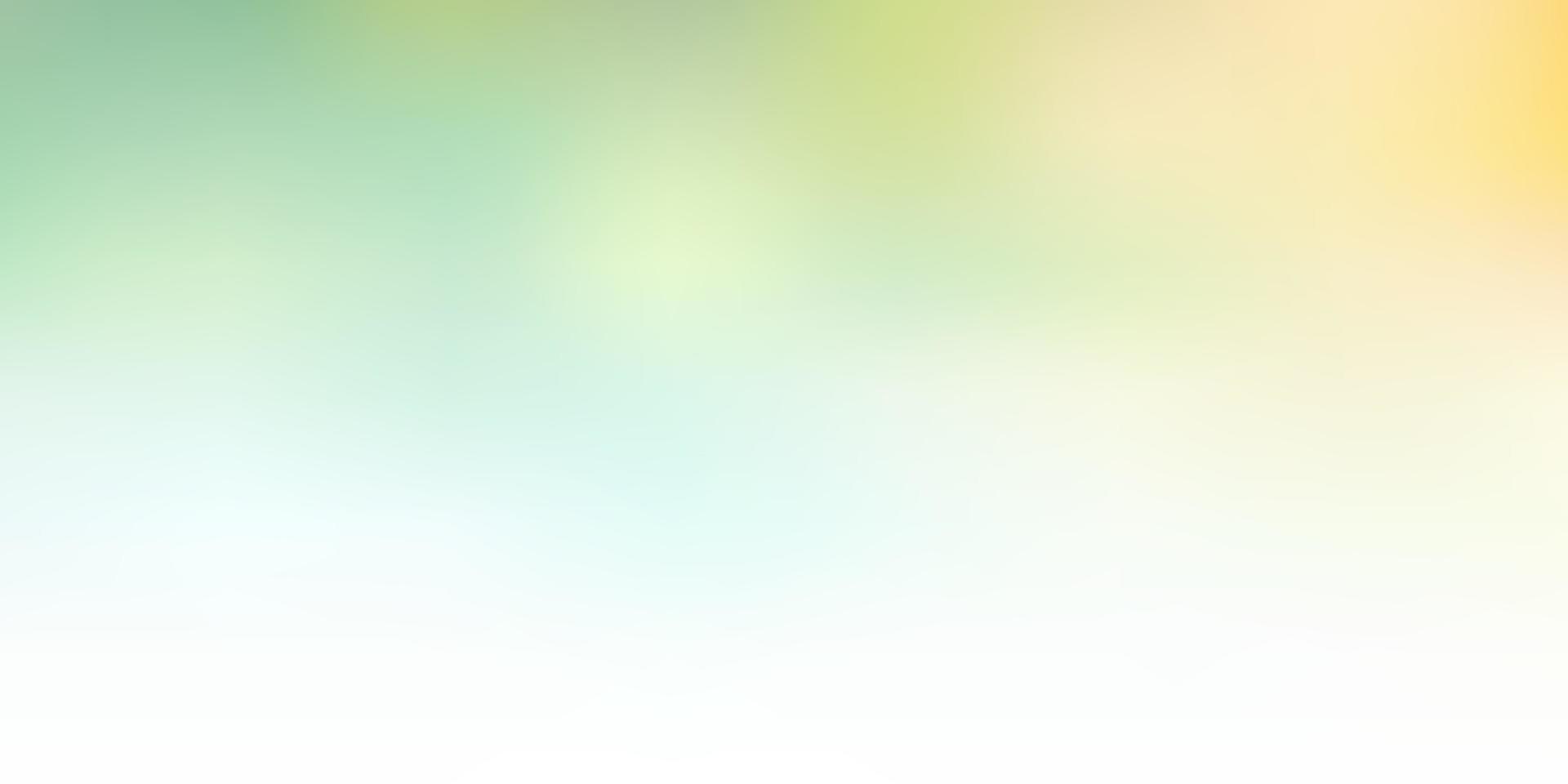 Light blue, yellow vector gradient blur background.