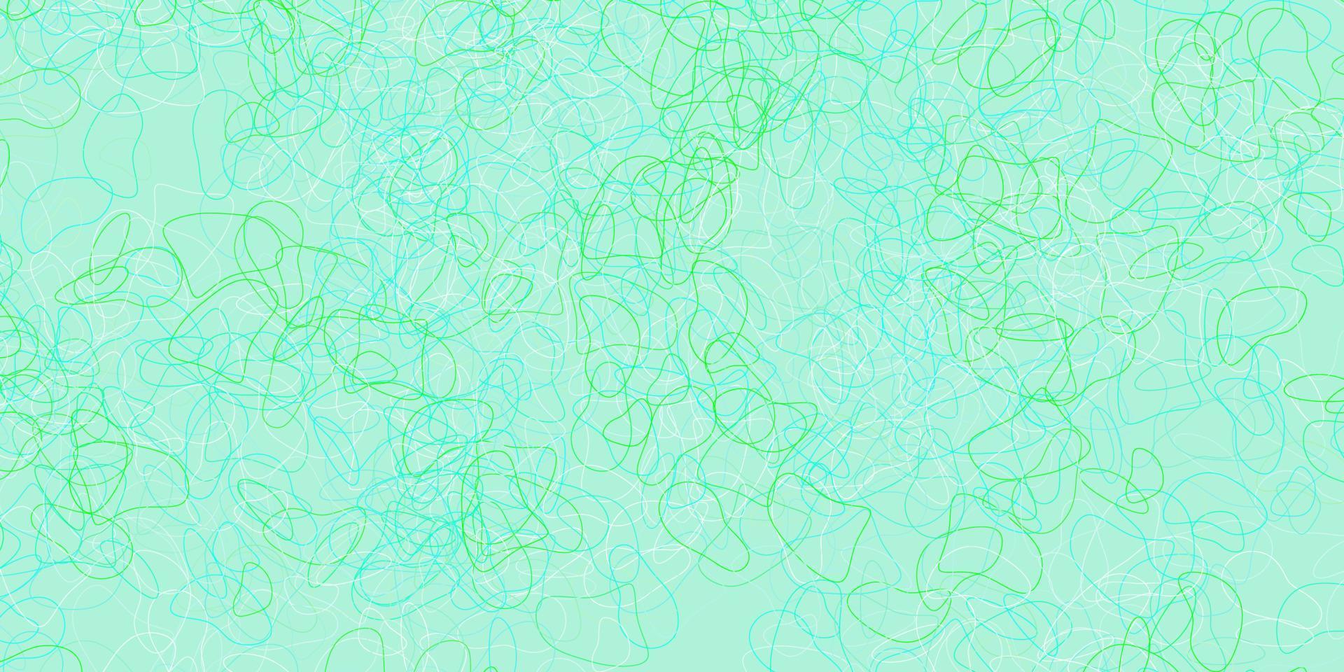 Light green vector template with abstract forms.