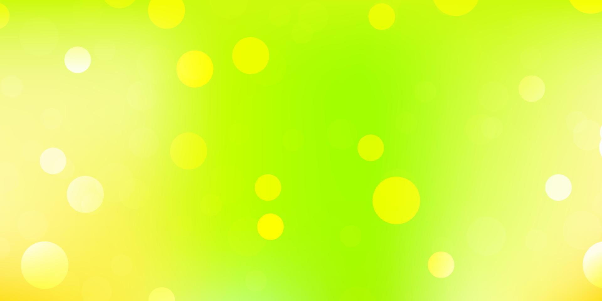 Light green, red vector pattern with abstract shapes.