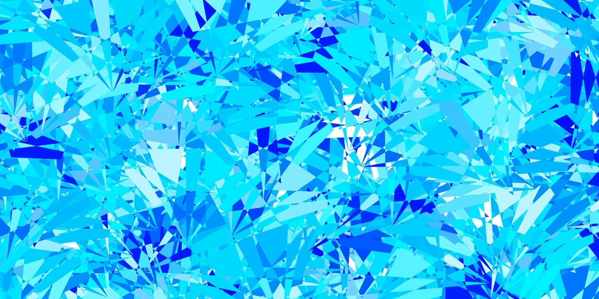 Light BLUE vector layout with triangle forms.