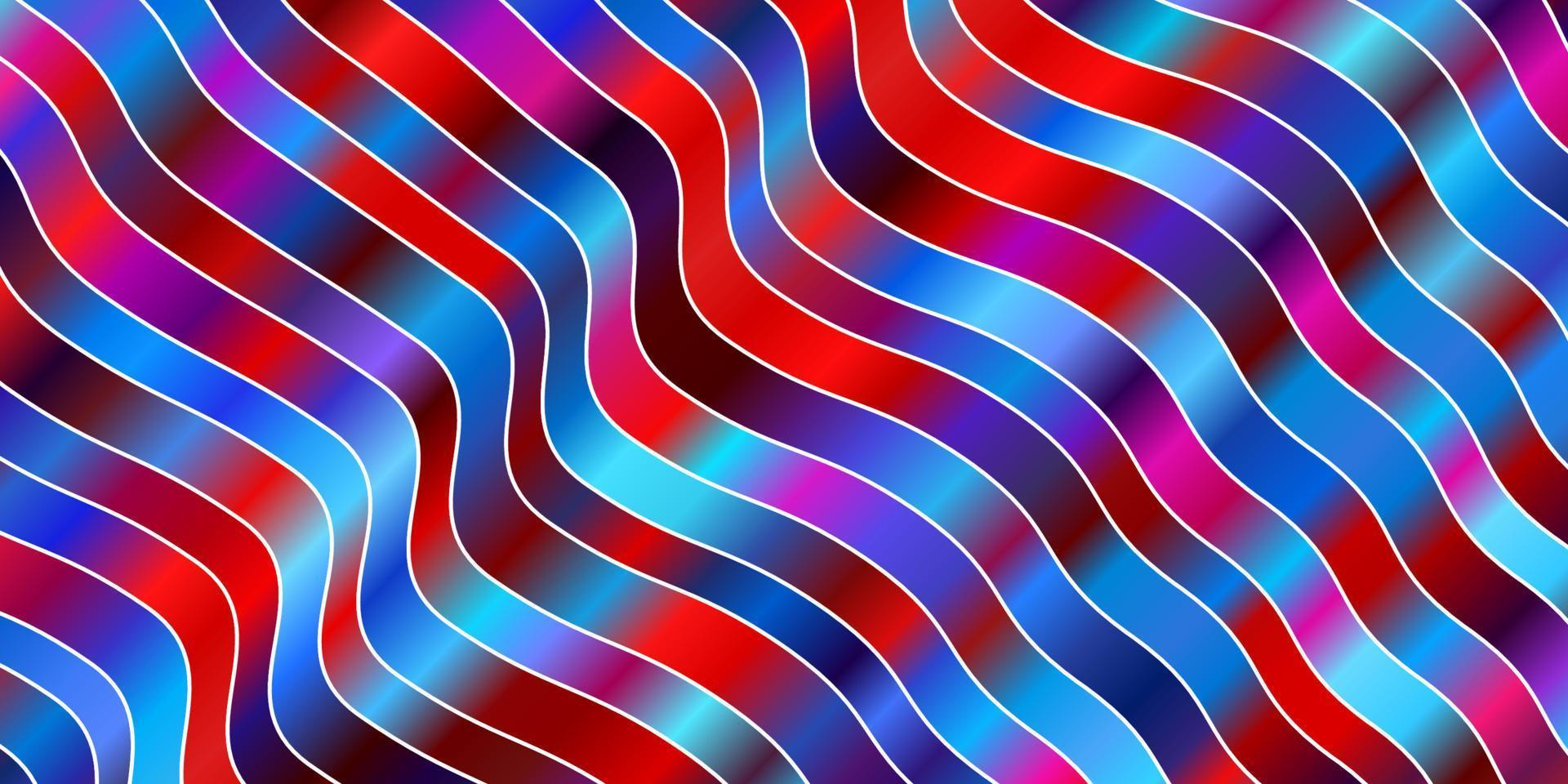 Light Blue, Red vector template with lines.