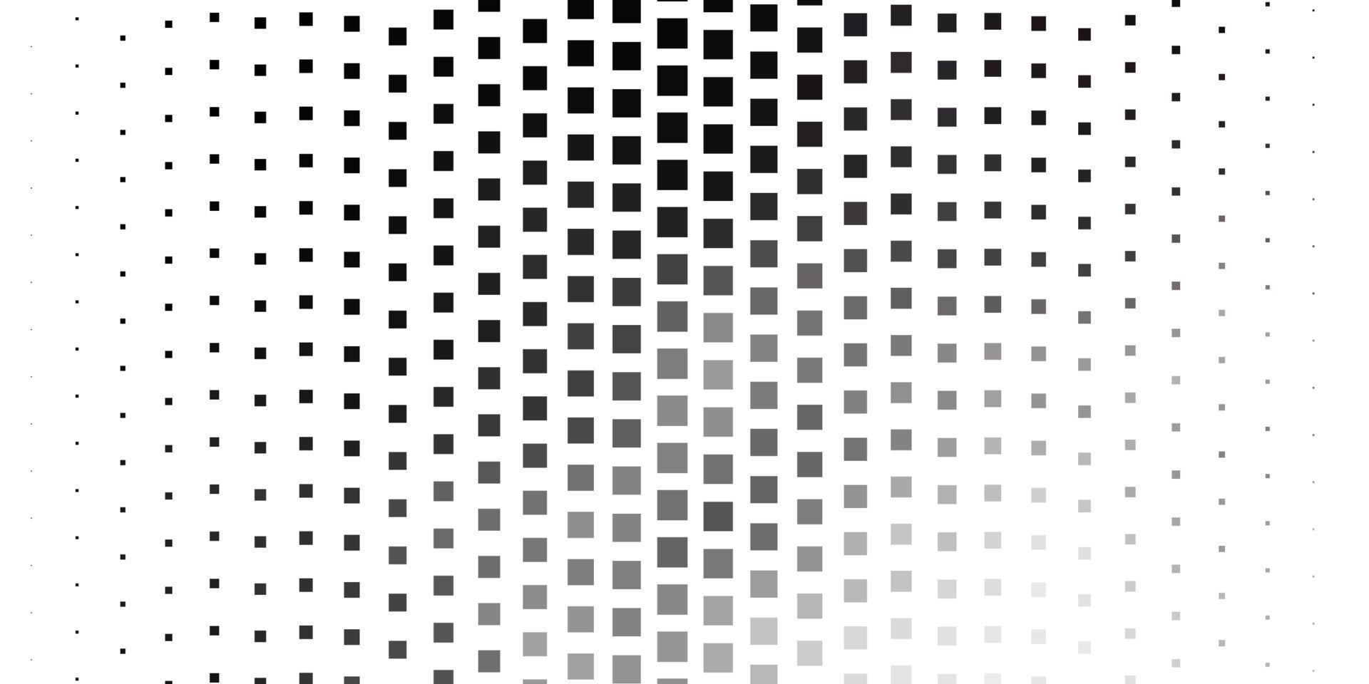 textura de vector gris claro en estilo rectangular.
