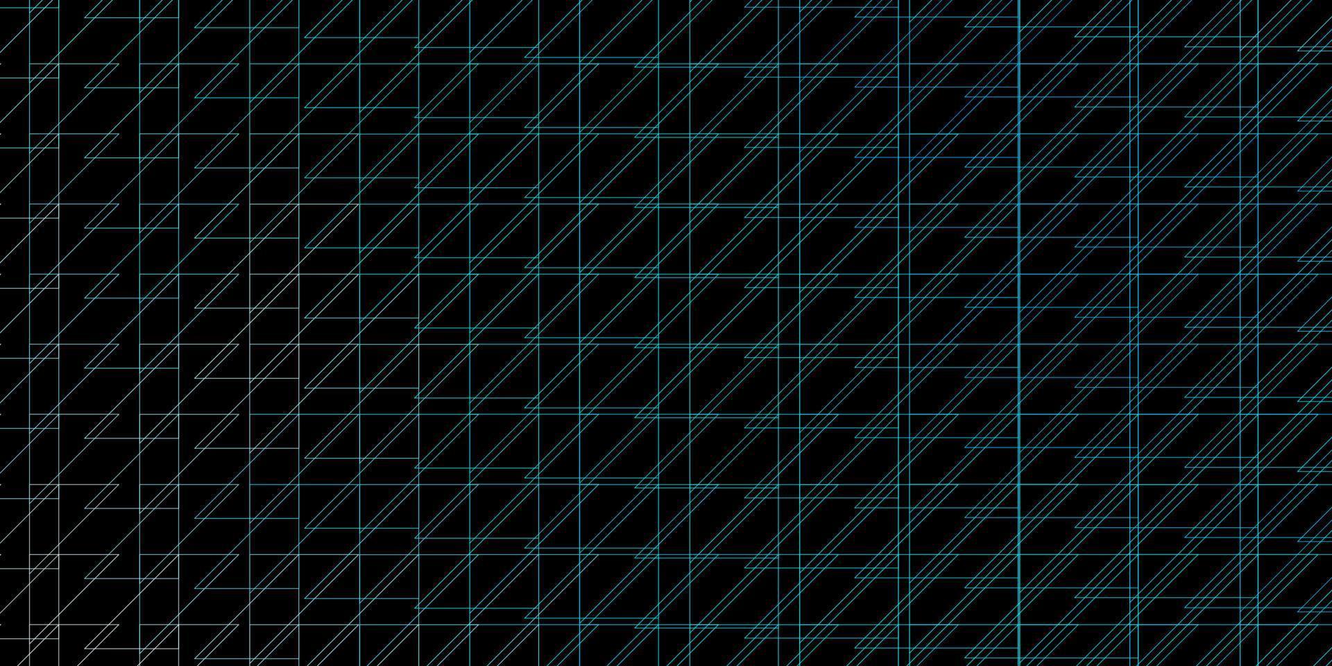 textura de vector azul oscuro con líneas.