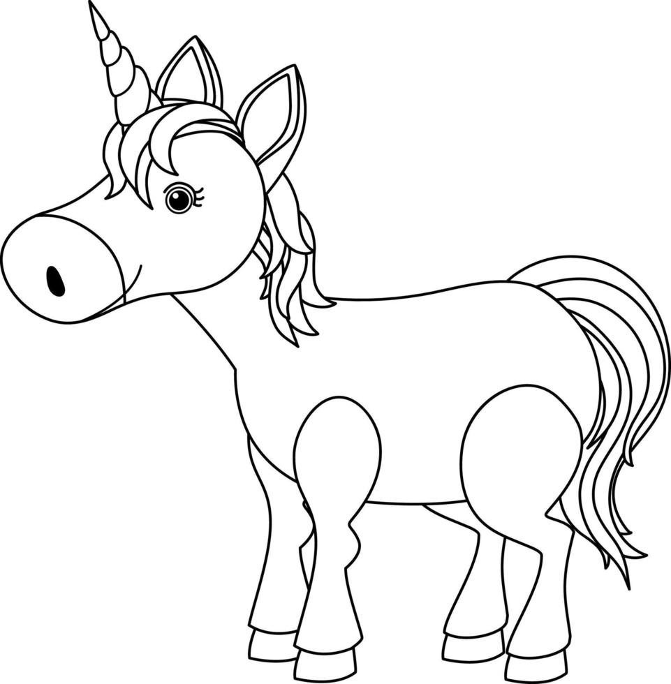 Black and white doodle character vector