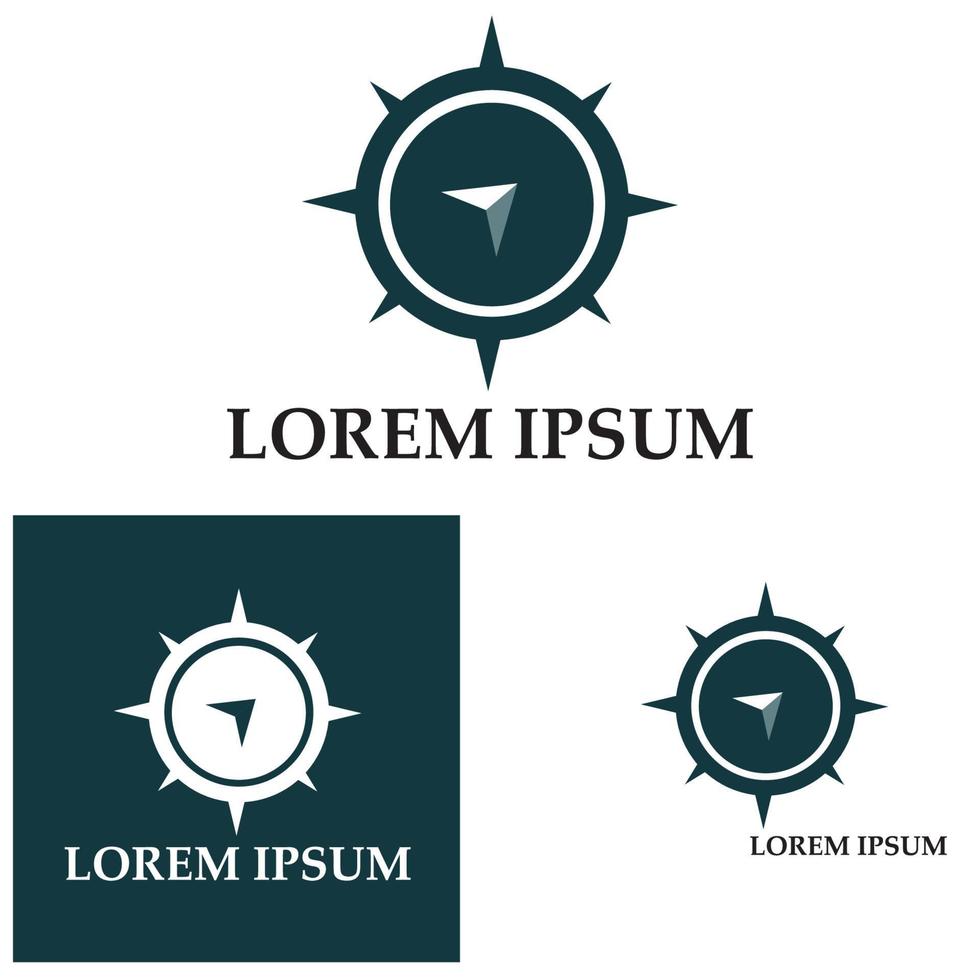 Compass Logo Template vector icon illustration design