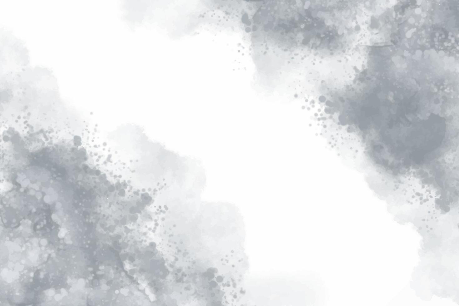 Abstract splashed watercolor textured background vector