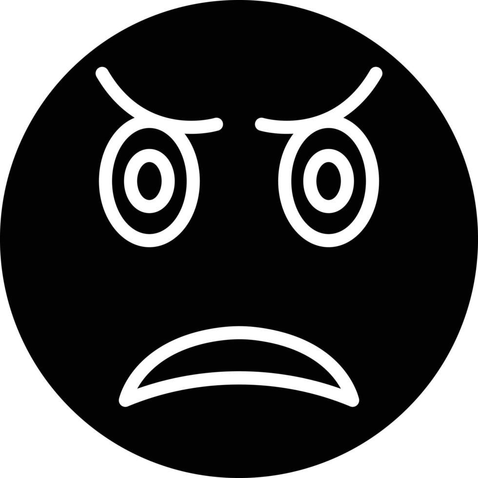 Upset Icon Style vector