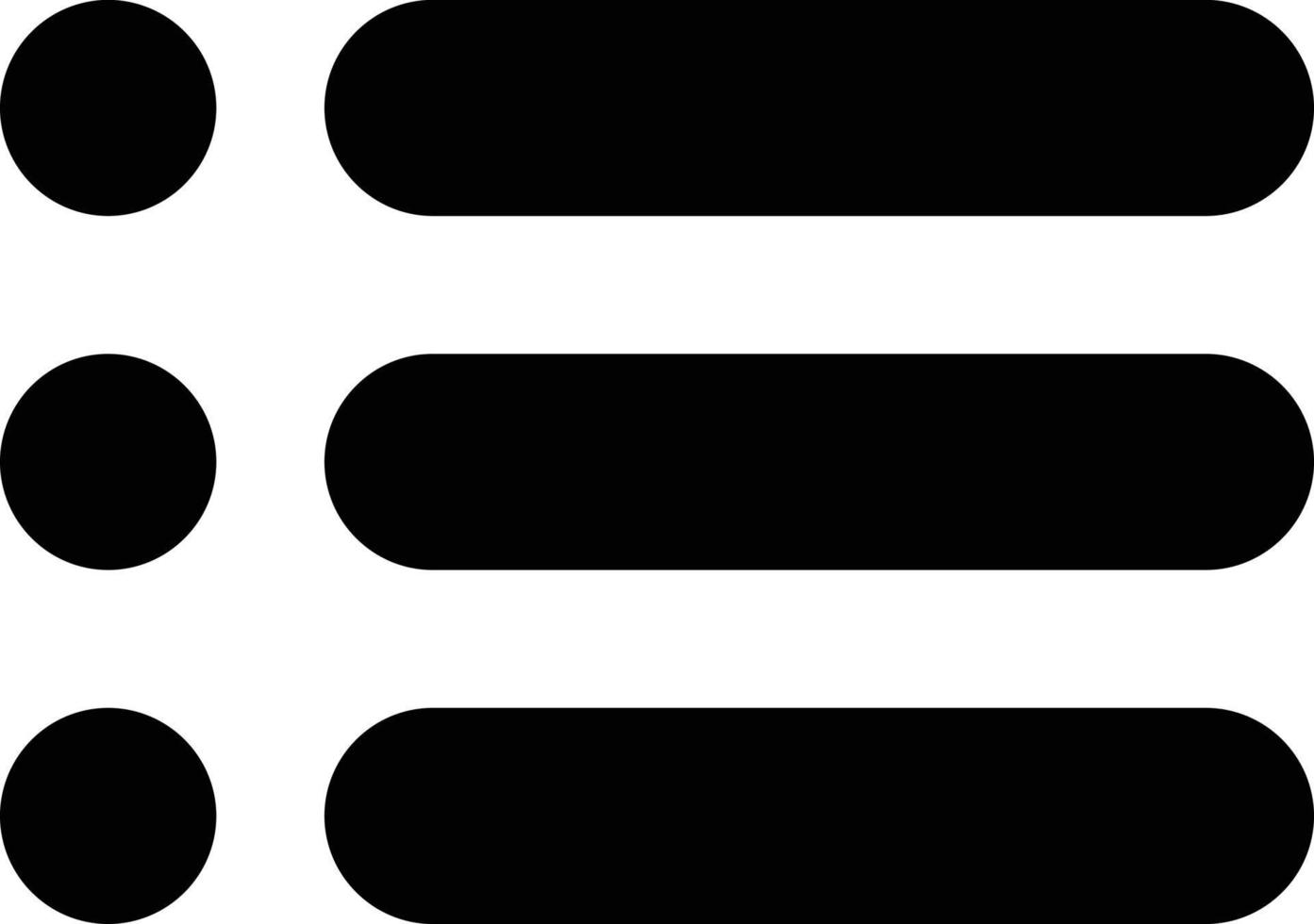 Menu Icon Style vector