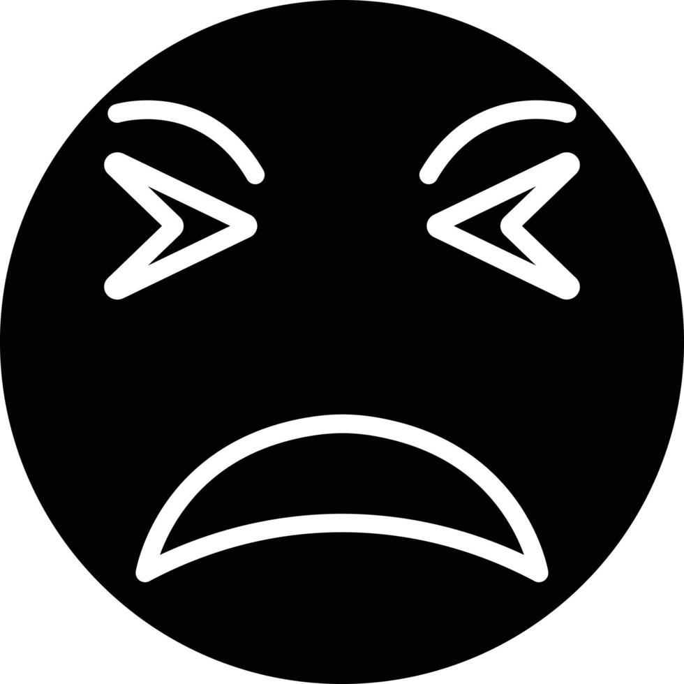 Yelling Icon Style vector