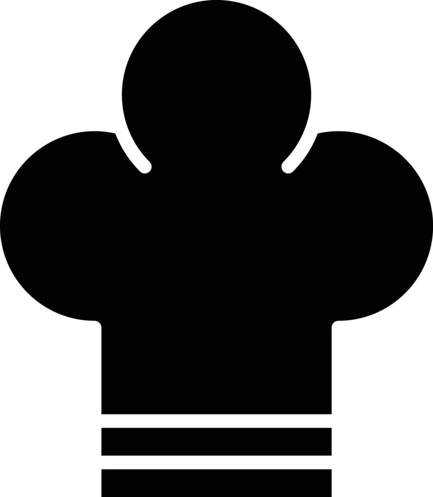 Chef Hat Icon Style vector