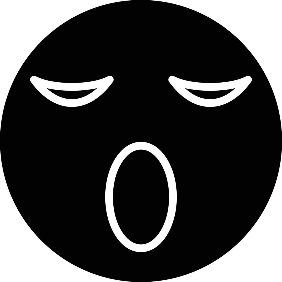 Sleepy Icon Style vector