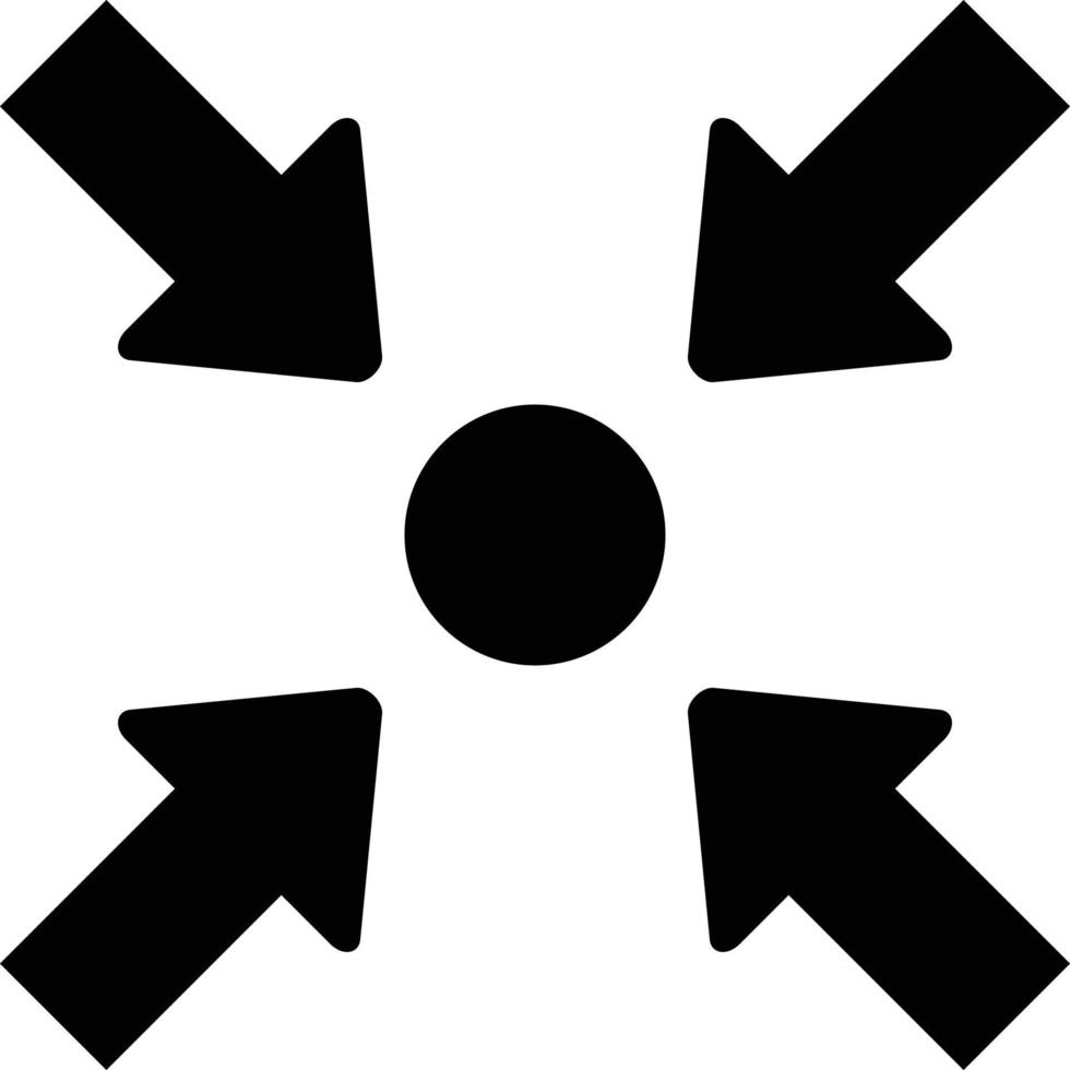 Shrink Icon Style vector