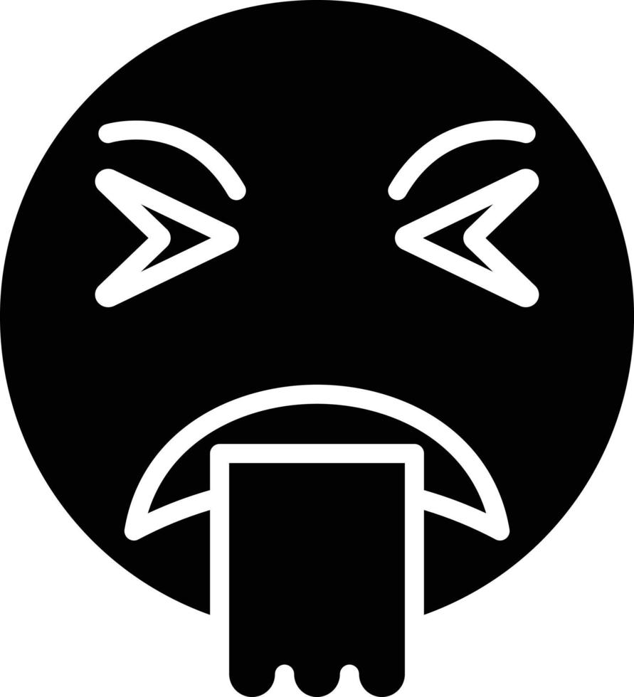 Puke Icon Style vector