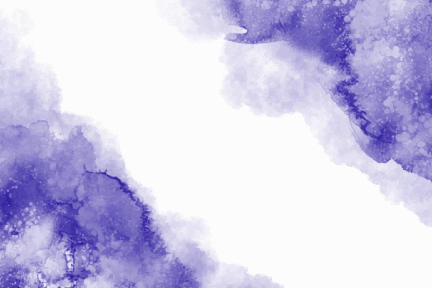 Abstract splashed watercolor textured background vector
