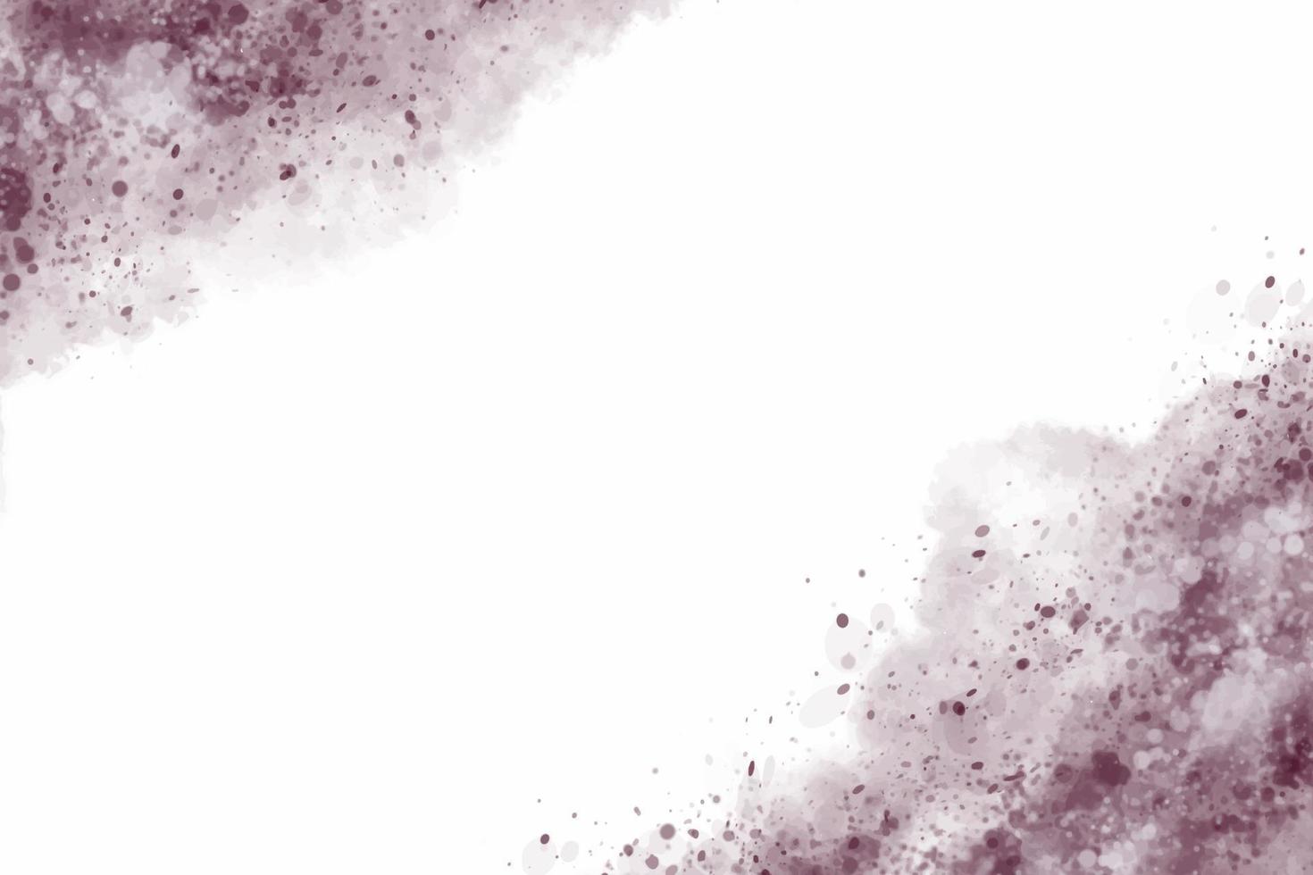 Abstract splashed watercolor textured background vector