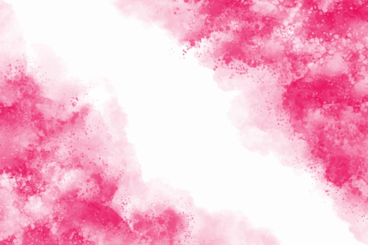 Abstract splashed watercolor textured background vector