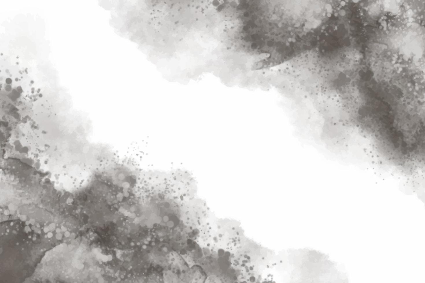 Abstract splashed watercolor textured background vector