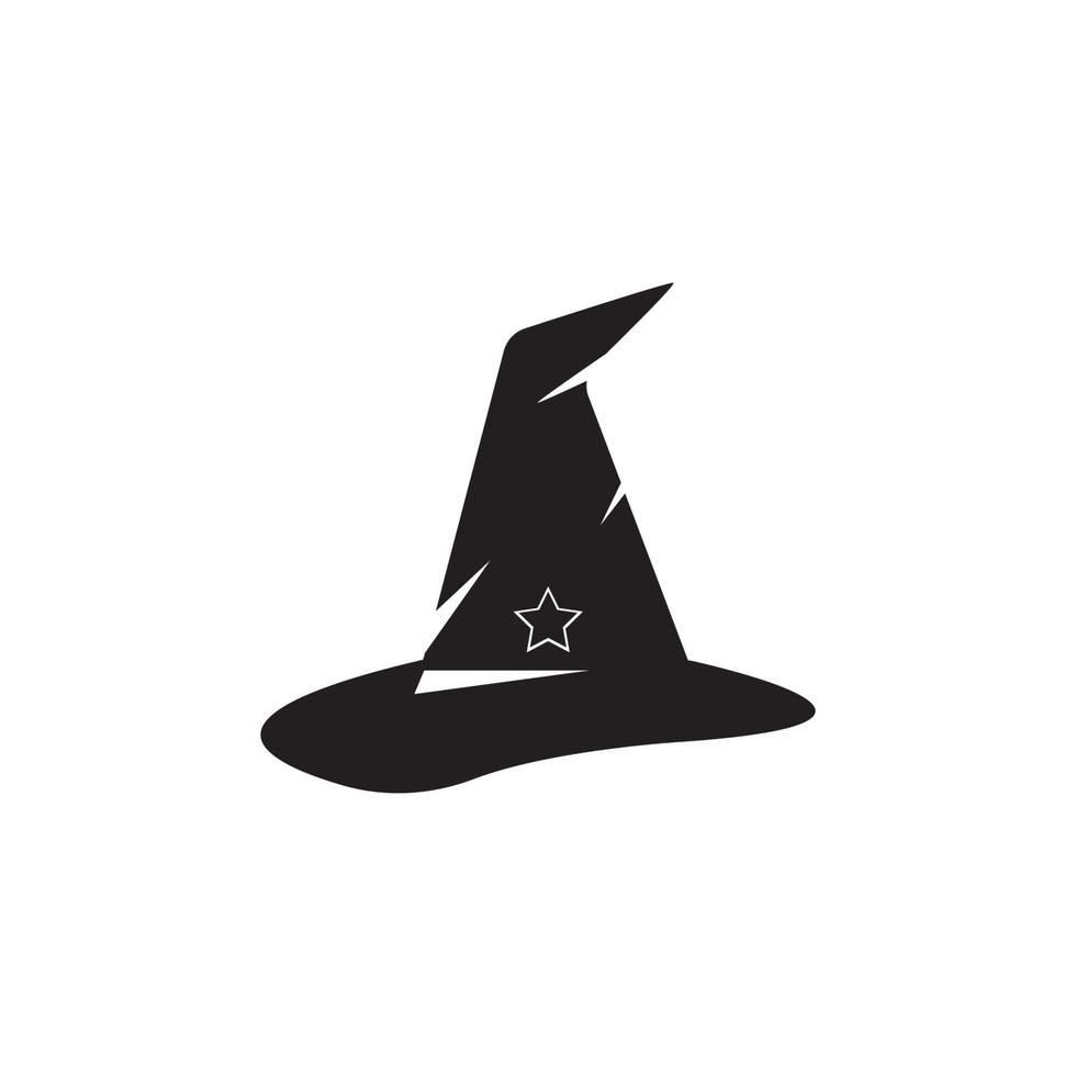 plantilla de vector de logotipo de personaje de gorra de asistente