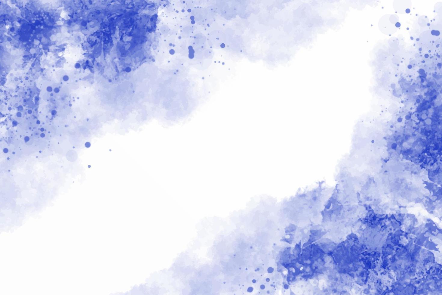 Abstract splashed watercolor textured background vector