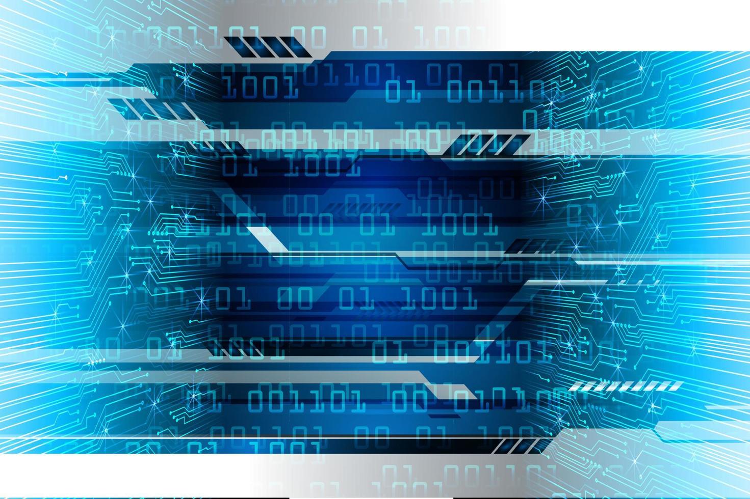 cyber circuit future technology concept background vector