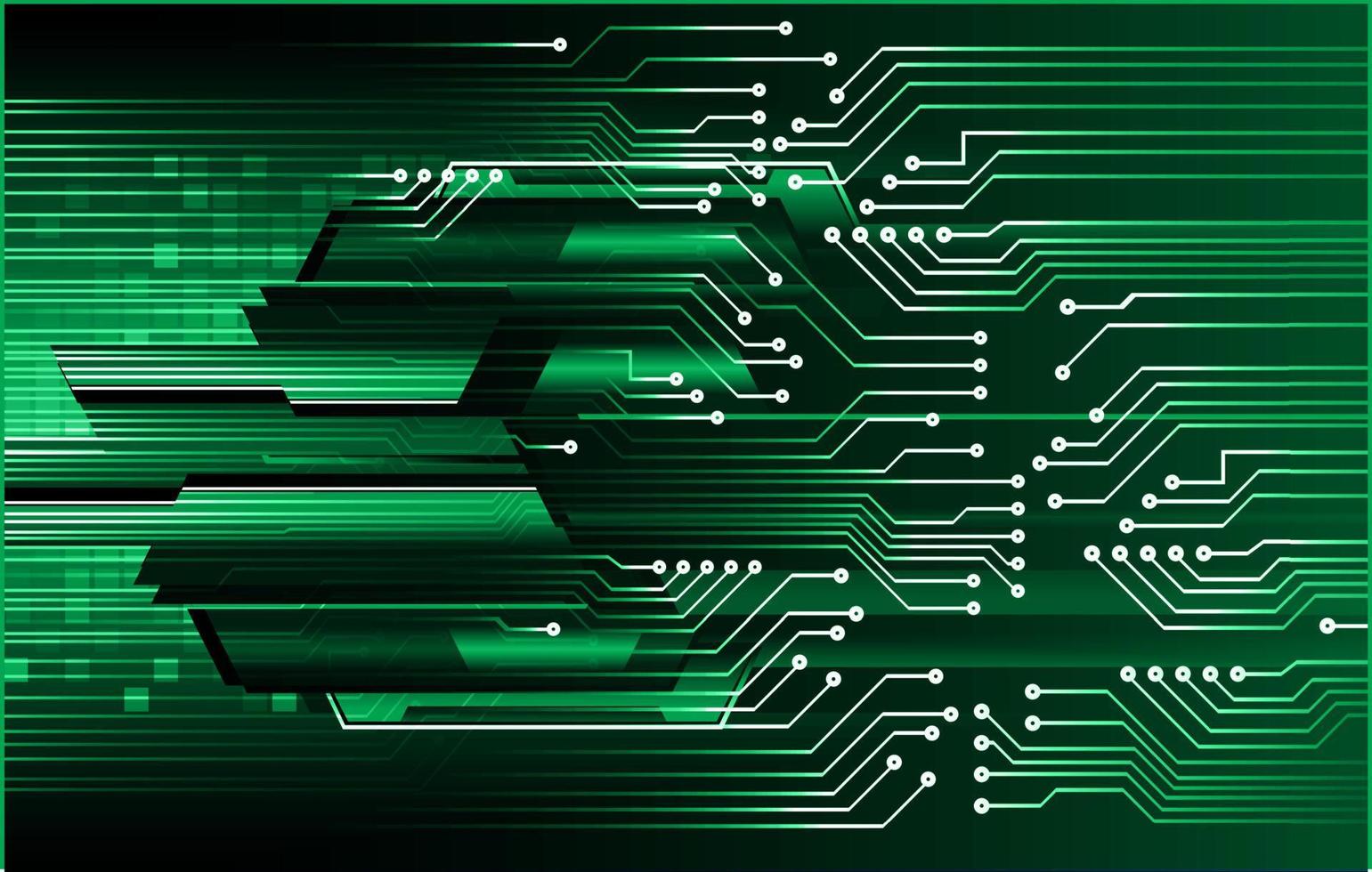 cyber circuit future technology concept background vector
