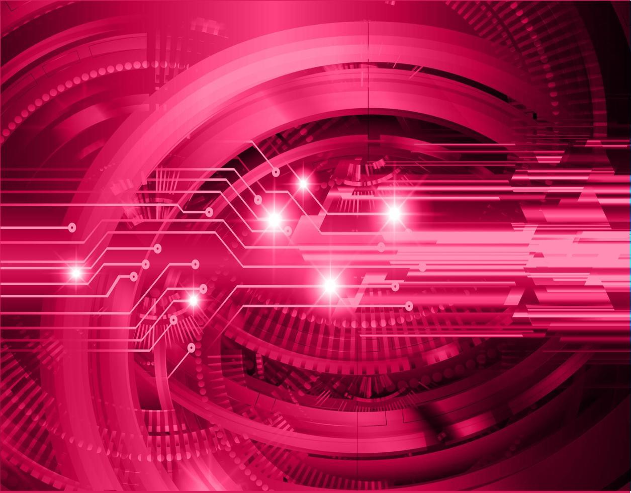 cyber circuit future technology concept background vector
