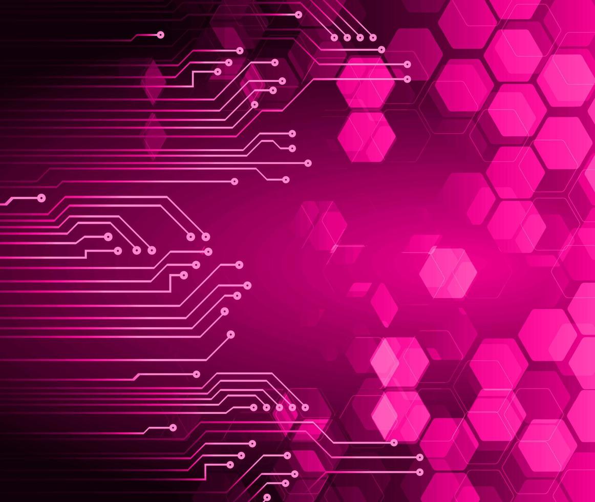 cyber circuit future technology concept background vector
