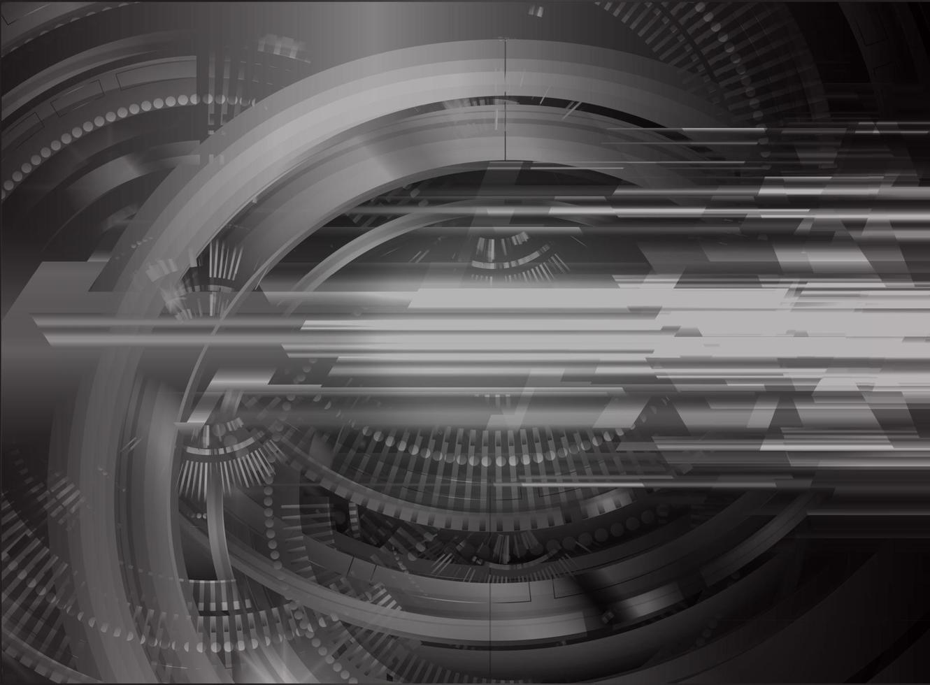 cyber circuit future technology concept background vector