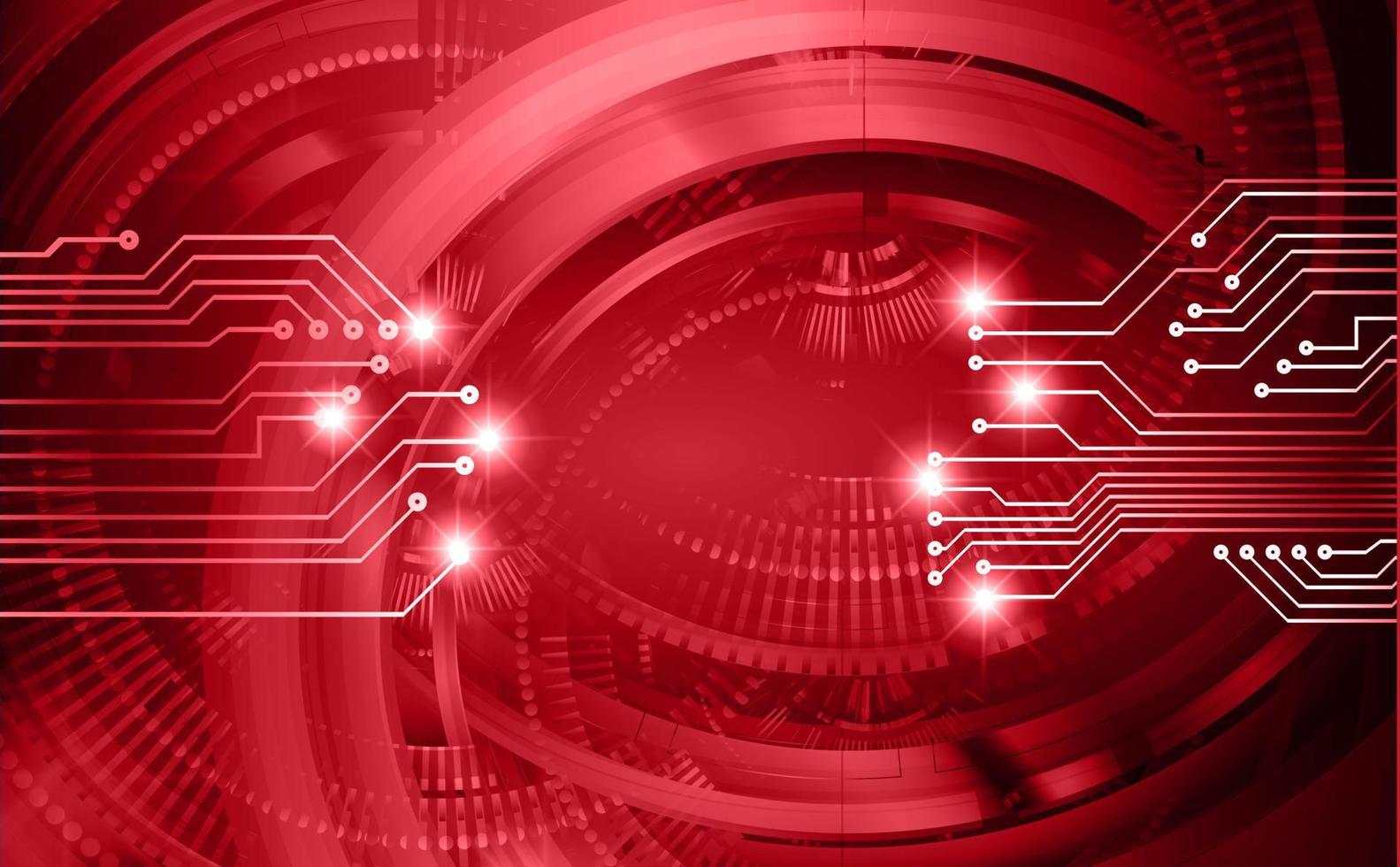 cyber circuit future technology concept background vector