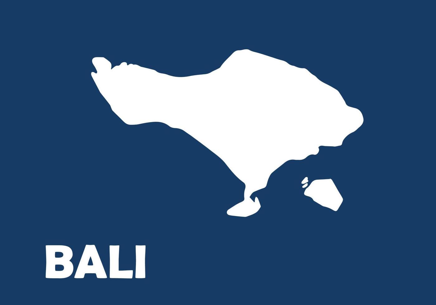 vector de la isla de bali