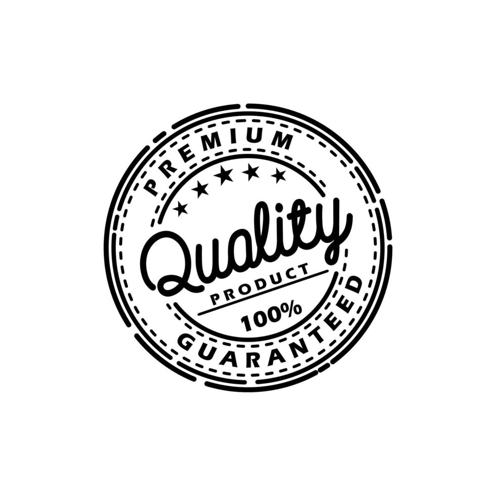 Guaranteed Quality Product Stamp vector