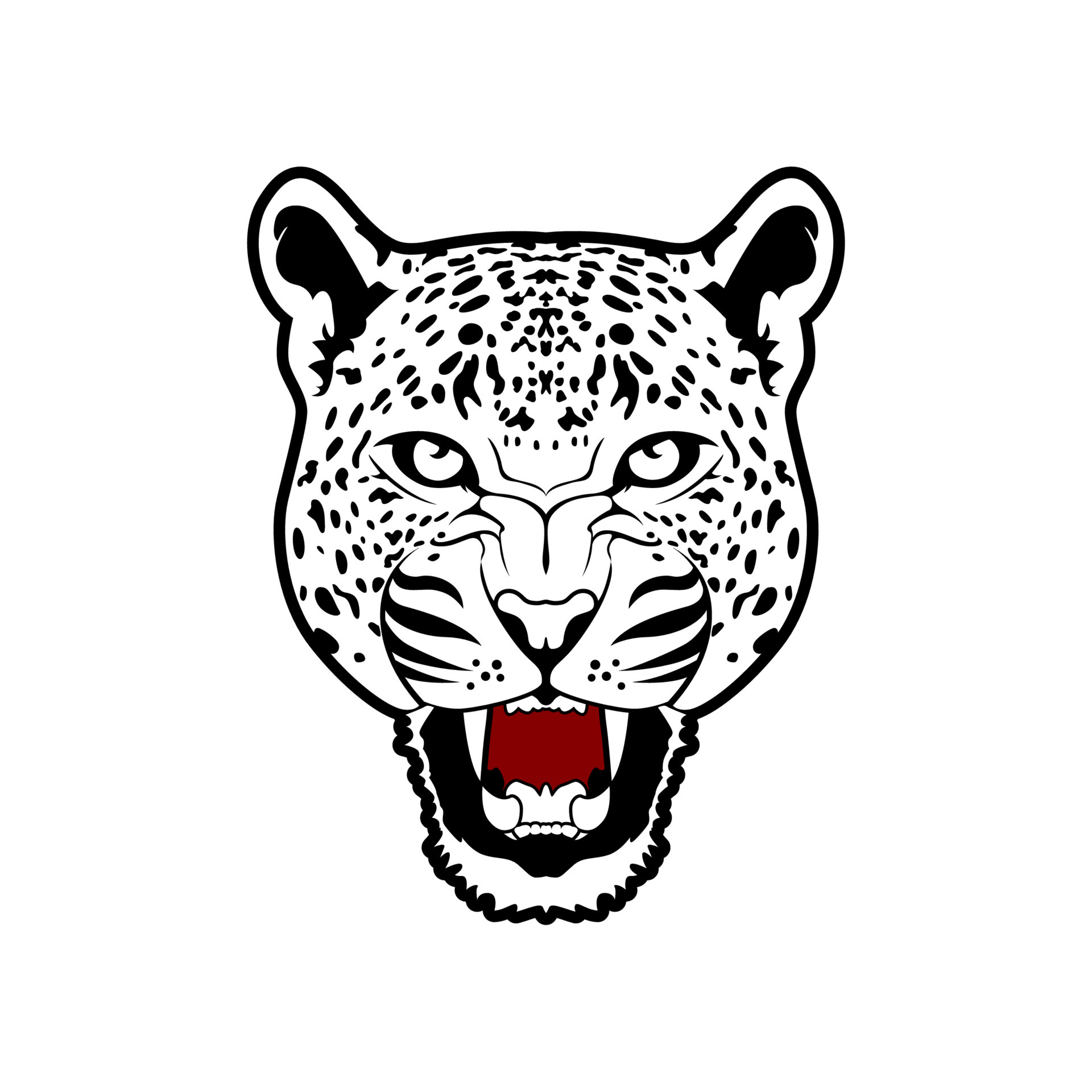 Roaring Cheetah Head Vector, Panther Head Leopard Tiger Jaguar Puma Design  Inspiration 6097912 Vector Art at Vecteezy