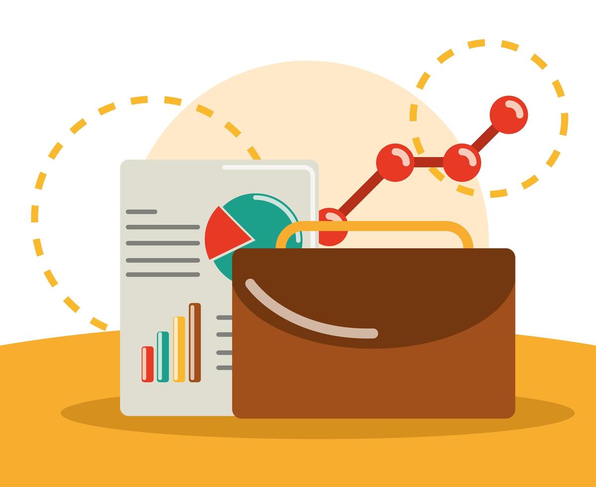 business finance diagram vector