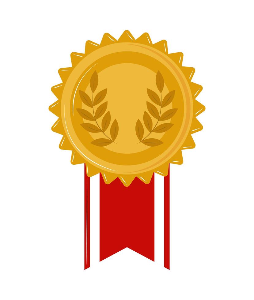 medal first place vector