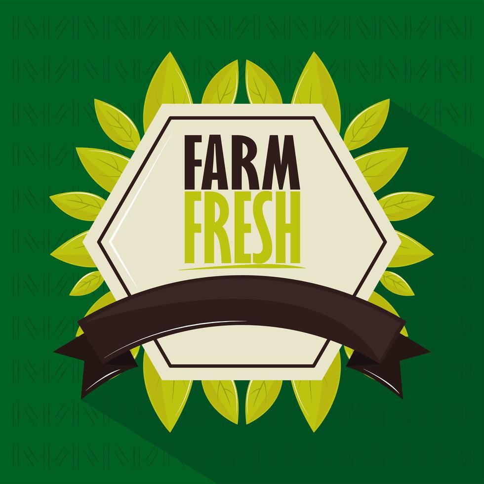 farm fresh banner vector