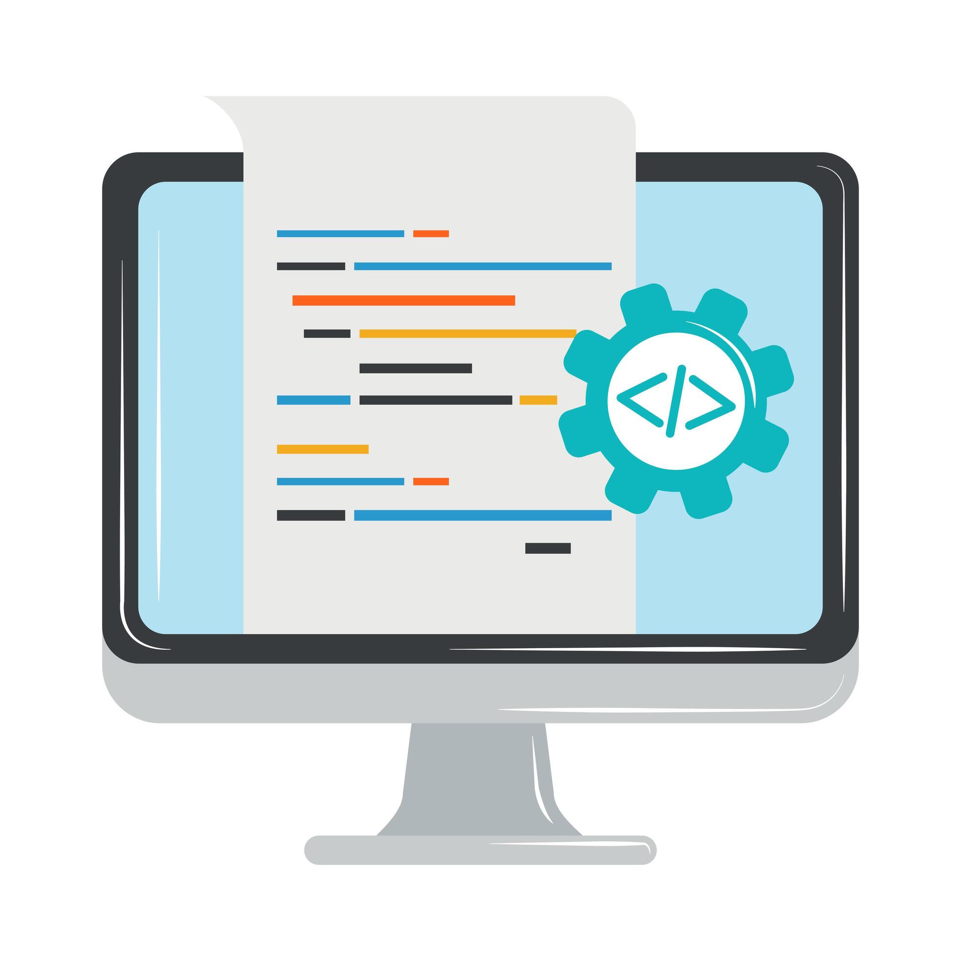 web development, coding 6098140 Vector Art at Vecteezy
