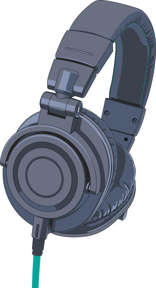 Graphite Headphone Close back vector