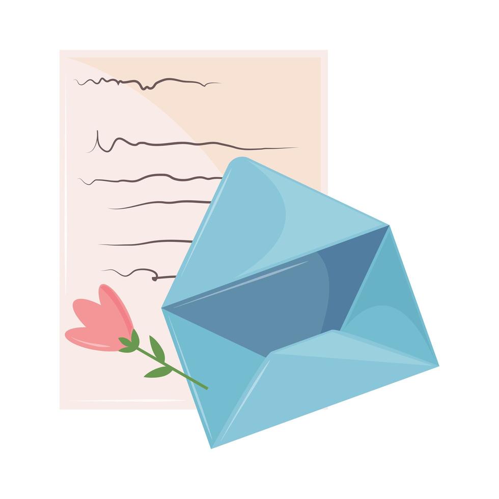 postal handwriting mail vector