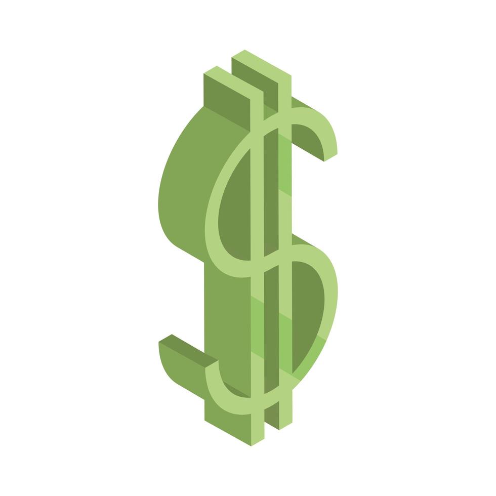 dollar money sign vector